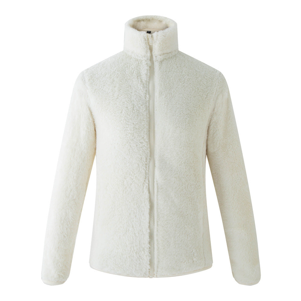 Coral fleece jacket