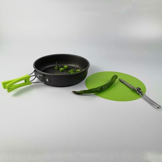 Folding Picnic Cooking Hiking Picnic BBQ Tableware Equipment