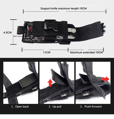 Portable Bodypack Nylon Combination Accessories