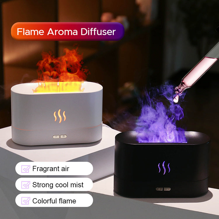 Oil Fire Flame Aroma Diffuser