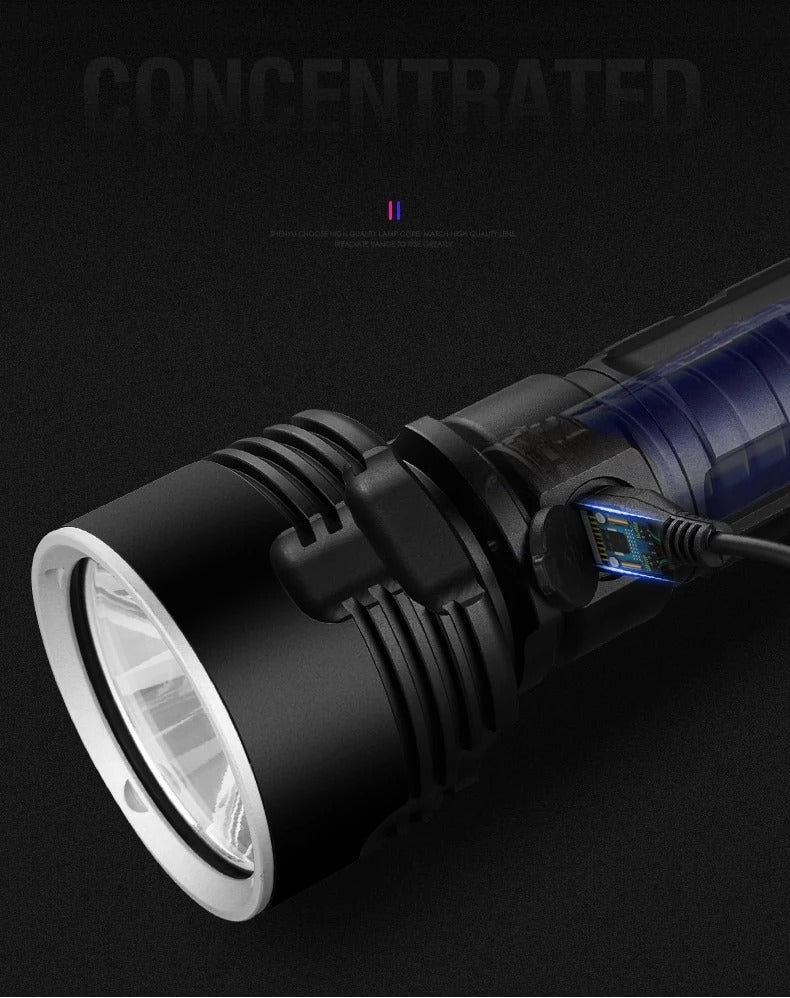 Strong Flashlight Focusing Xenon Lamp