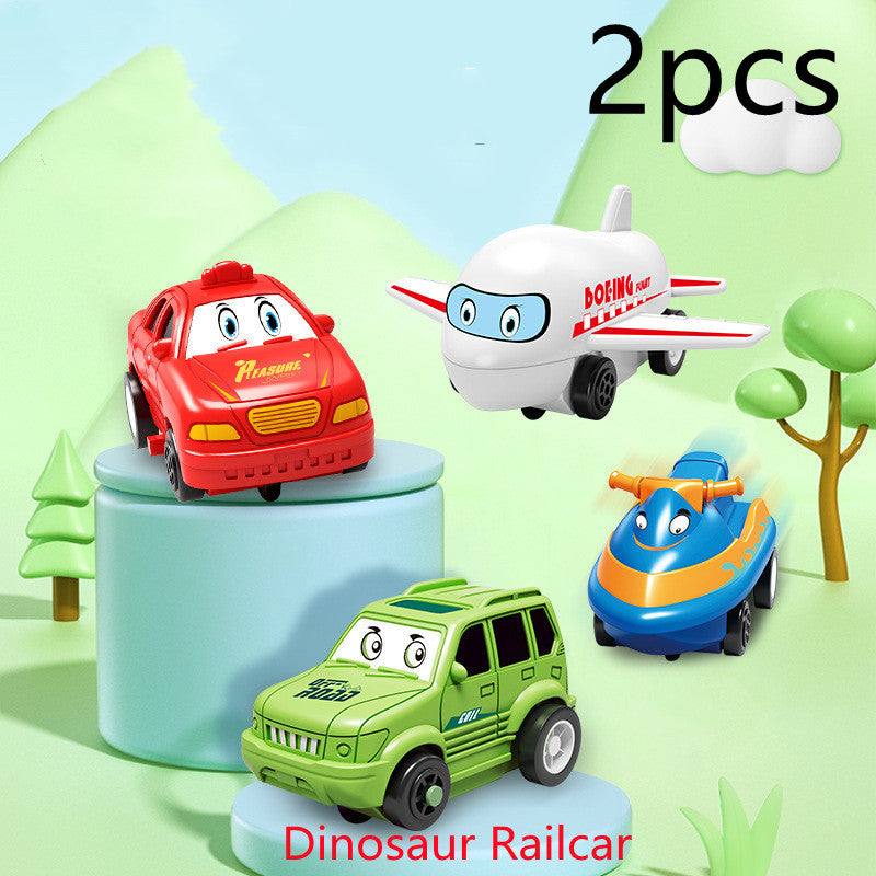 Children Puzzle Electric Railroad Speeder