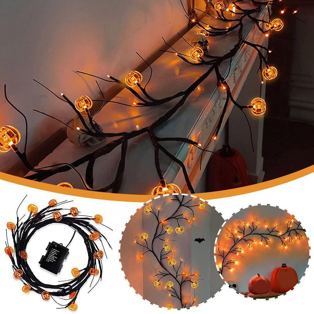 Halloween LED Willow Vine String Light