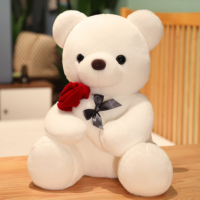 Lovely Hug Roses Teddy