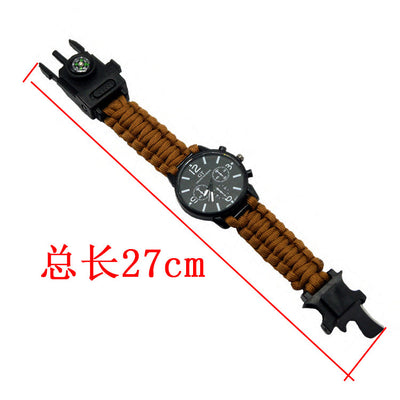 Camping First Aid Parachute Cord Climbing Watch