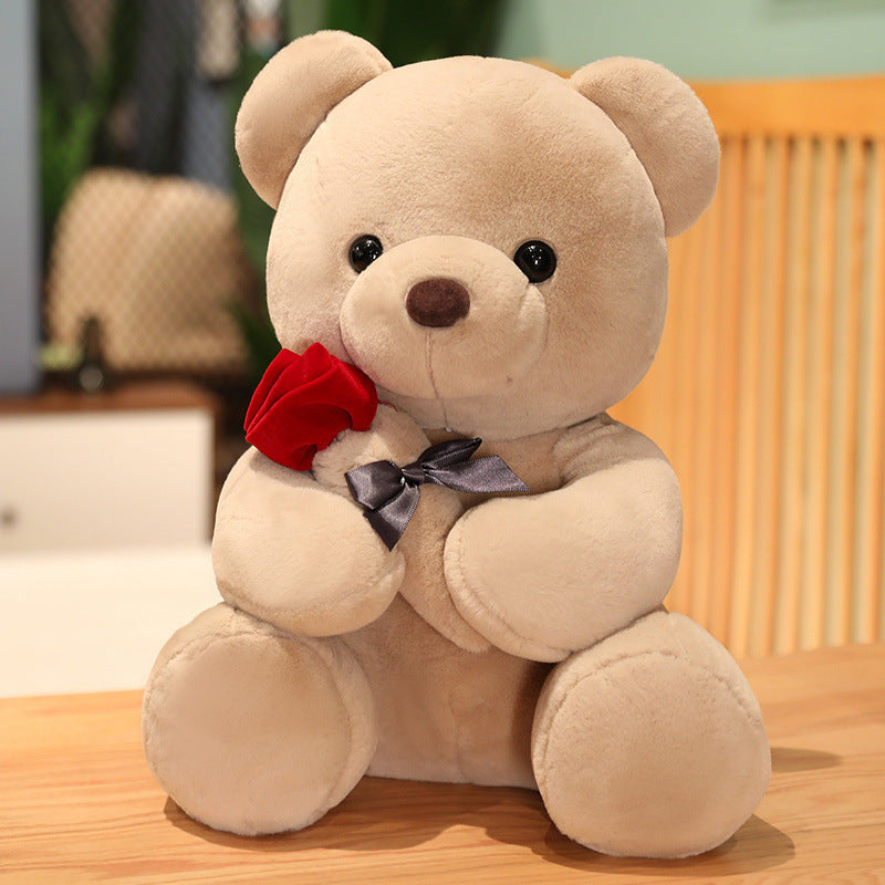 Lovely Hug Roses Teddy