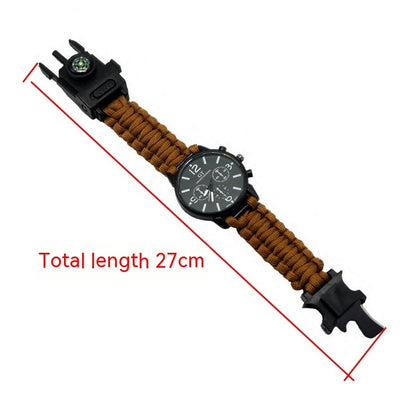 Camping First Aid Parachute Cord Climbing Watch