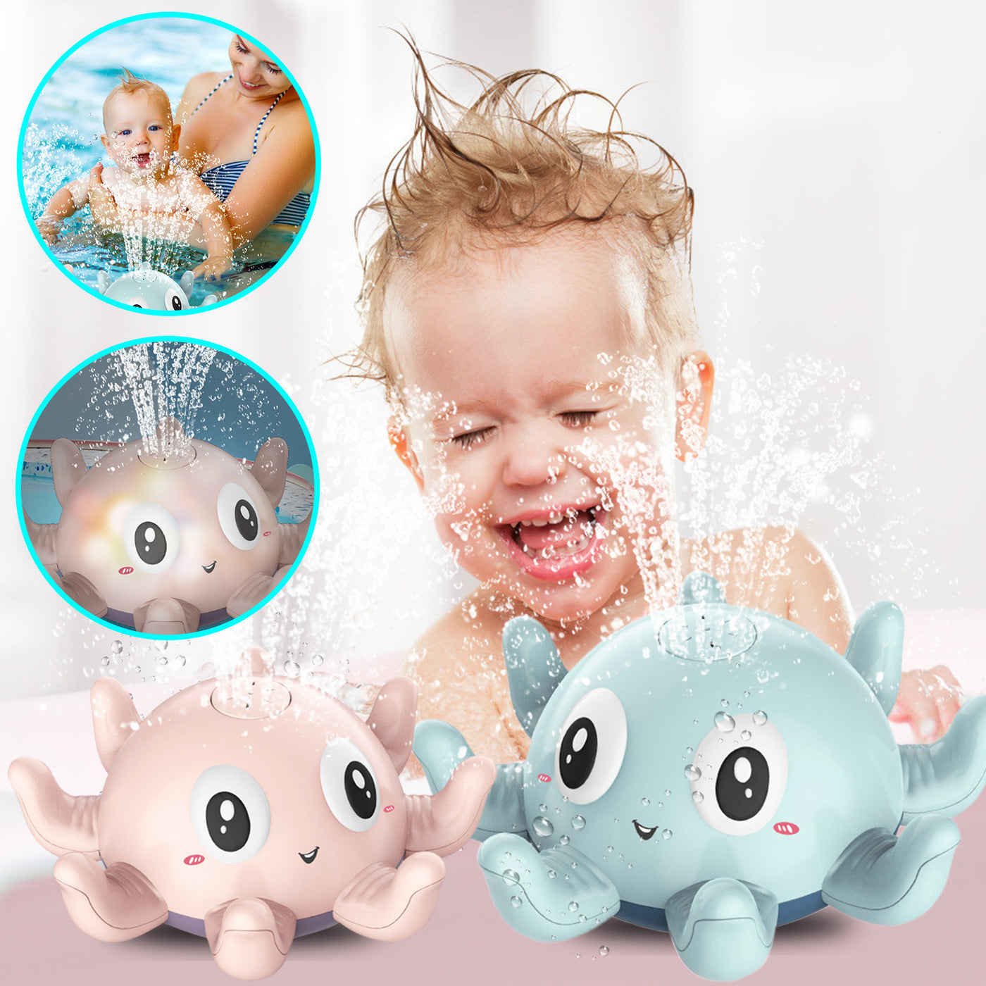 Children's Automatic Water Spray Bath