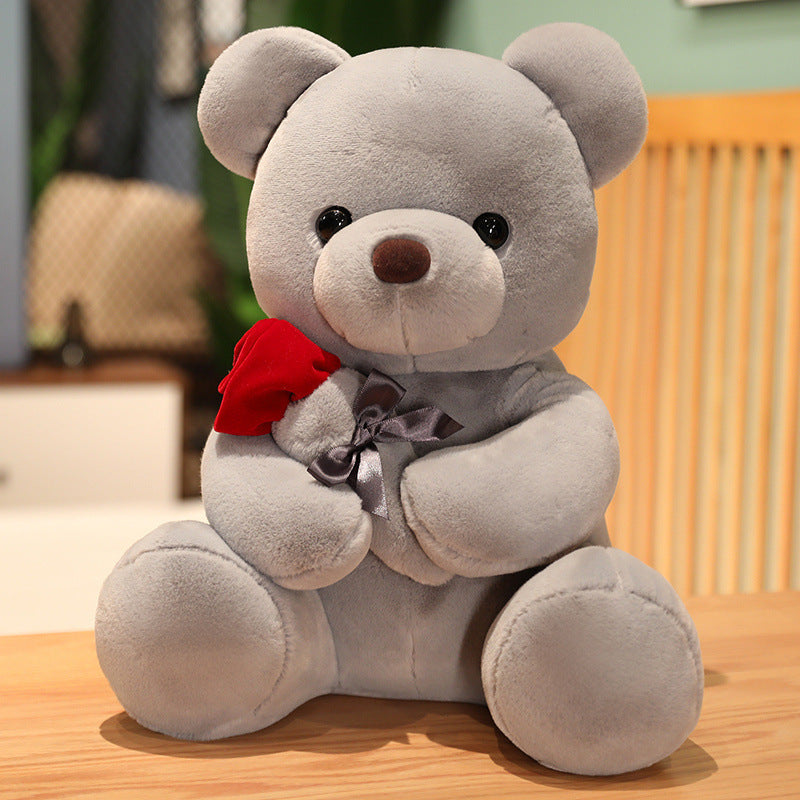 Lovely Hug Roses Teddy