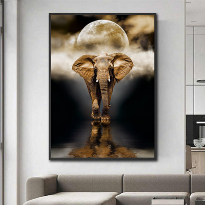 Creative Home Decor Elephant Canvas Painting