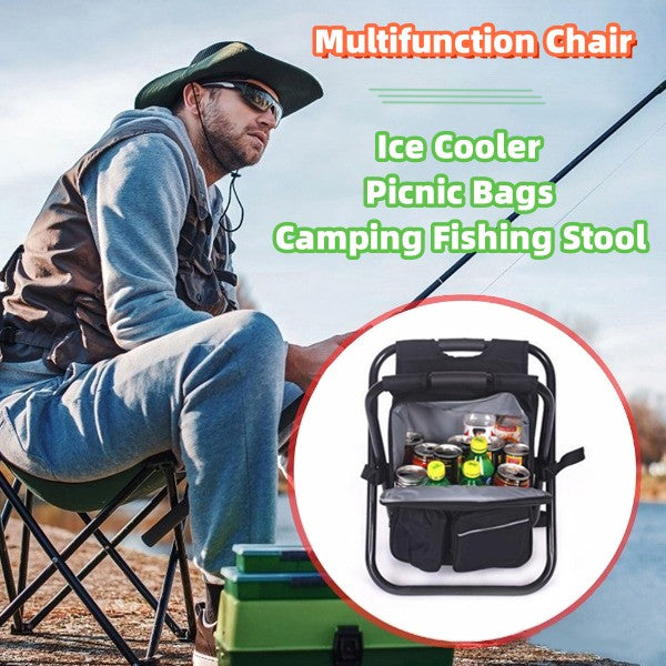 Multifunction Fishing Stool Backpacking Hunting Rest Chair