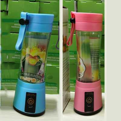 Portable Blender With USB Rechargeable Mini Kitchen Fruit Juice Mixer Home Simple Portable Electric Mini Juicer