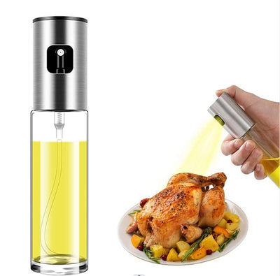 Olive Oil Sprayer Cooking Mister Spray Fine Bottle Oil Dispenser Kitchen