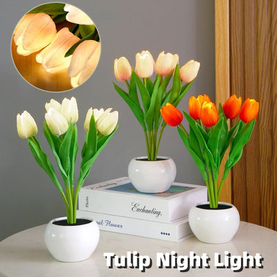 LED Tulip Flower Night