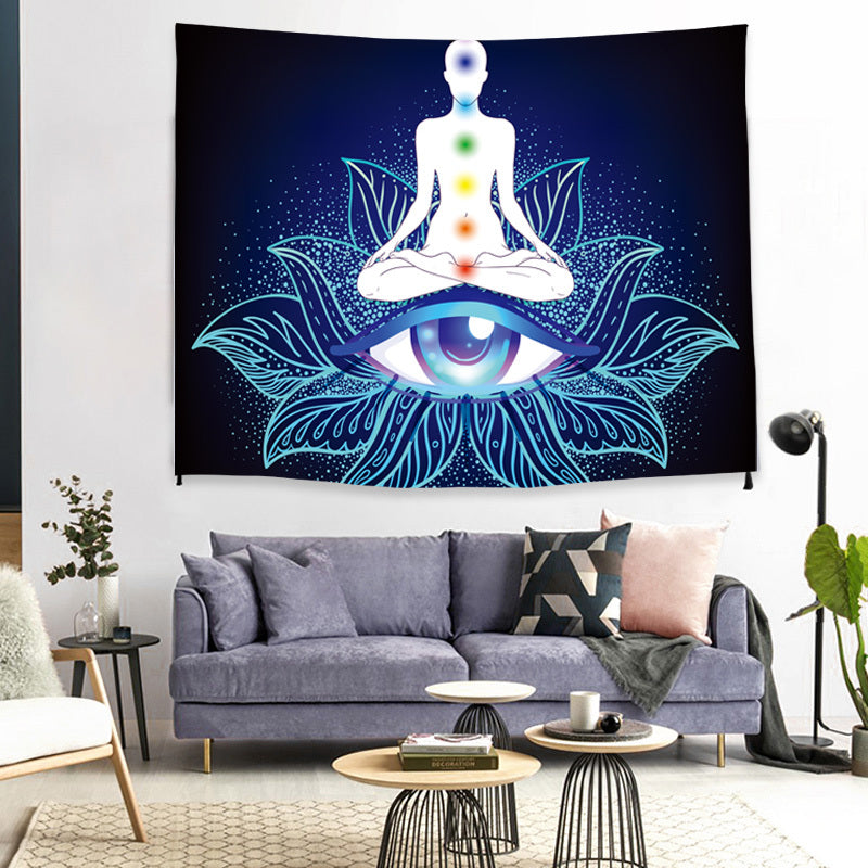 Trendy Home Decor Psychedelic Print Tapestry